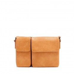 Anthea Crossbody - Saddle Tan 